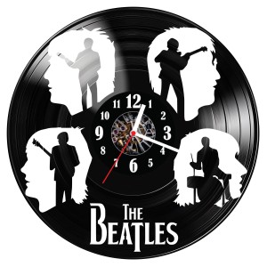 Zegar ścienny z płyty winylowej do salonu kuchni The Beatles 263.15