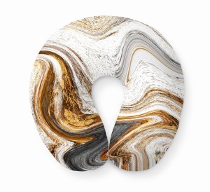 Poduszka rogal MARMUR wzór PRM15