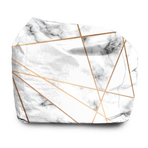 SIEDZISKO KWADRATOWE - Marmur ze złotym