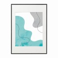 czarna rama 50x70cm i 70x100cm z passe-partout