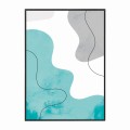 czarna rama 50x70cm i 70x100cm bez passe-partout
