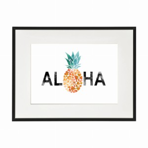PLAKAT W RAMIE MAŁY - Aloha 