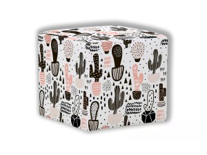 PUF KWADRATOWY DZIECIĘCY - Kaktusy