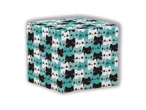 PUF KWADRATOWY DZIECIĘCY - Koty