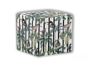 PUF KWADRATOWY DZIECIĘCY - Małpki