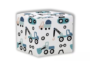 PUF KWADRATOWY DZIECIĘCY - Pojazdy