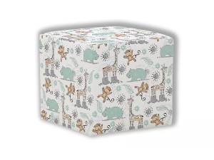 PUF KWADRATOWY DZIECIĘCY - Safari