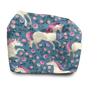 SIEDZISKO KWADRATOWE DZIECIĘCE - Jednorożce