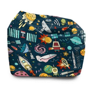 SIEDZISKO KWADRATOWE DZIECIĘCE - Kosmos