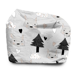 SIEDZISKO KWADRATOWE DZIECIĘCE - Las