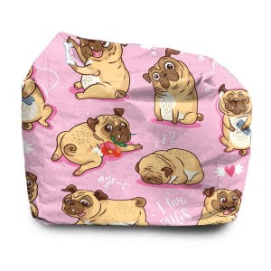 SIEDZISKO KWADRATOWE DZIECIĘCE - Mopsy