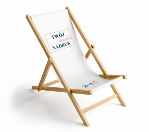 LEŻAK z indywidualnym nadrukiem