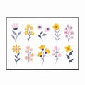 czarna rama 70x50cm i 100x70cm bez passe-partout