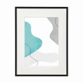 czarna rama 30x40cm i 40x50cm z passe-partout