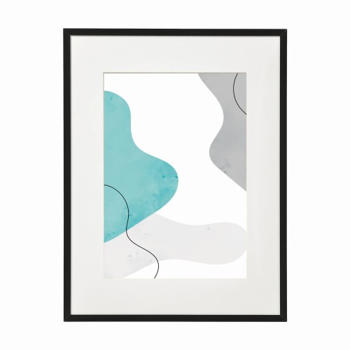 czarna rama 30x40cm i 40x50cm z passe-partout