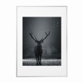 biała rama 50x70cm i 70x100cm z passe-partout