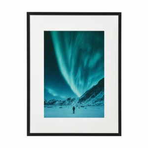 PLAKAT W RAMIE MAŁY - Zorza polarna