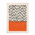 czarna rama 50x70cm i 70x100cm bez passe-partout