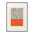 czarna rama 50x70cm i 70x100cm z passe-partout