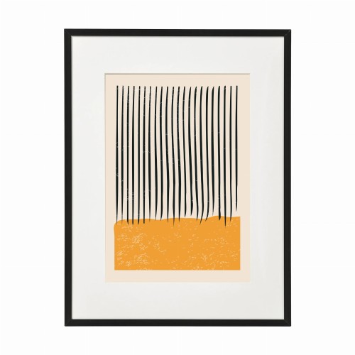 czarna rama 30x40cm i 40x50cm z passe-partout