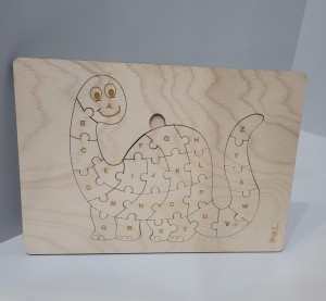 PUZZLE "ZWIERZAKI" DLA DZIECI - Dinozaur
