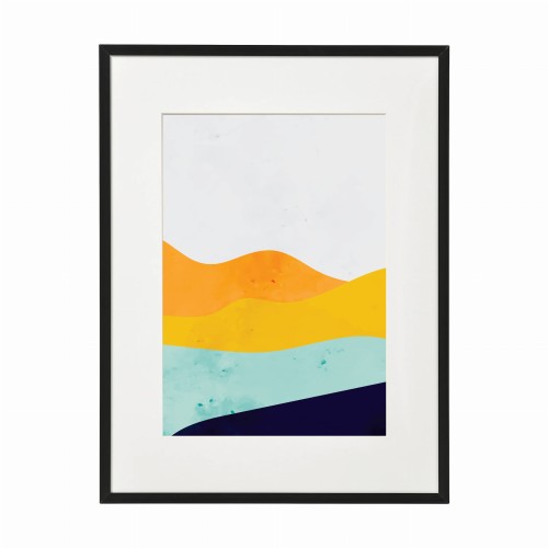 czarna rama 30x40cm i 40x50cm z passe-partout