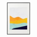 czarna rama 50x70cm i 70x100cm z passe-partout