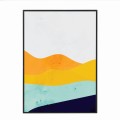 czarna rama 50x70cm i 70x100cm bez passe-partout