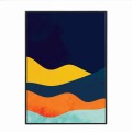 czarna rama 50x70cm i 70x100cm bez passe-partout