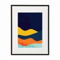 czarna rama 30x40cm i 40x50cm z passe-partout