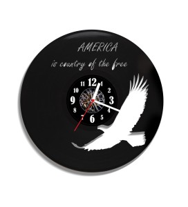 Zegar ścienny z płyty winylowej USA 3.3