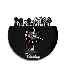 Zegar ścienny z płyty winylowej Disney 25.1