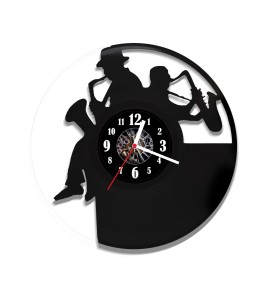 Zegar ścienny z płyty winylowej Saksofoniści 41.1