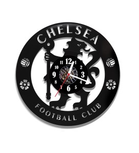Zegar ścienny z płyty winylowej Chelsea 7.2
