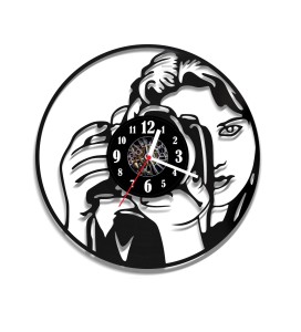 Zegar ścienny z płyty winylowej Fotografia 138.2