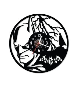 Zegar ścienny z płyty winylowej Batman 22.6