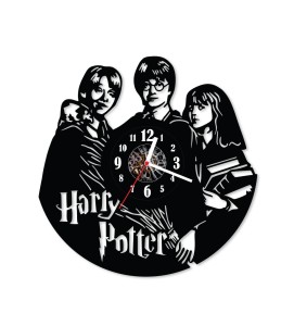 Zegar ścienny z płyty winylowej Harry Potter 4.6