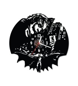 Zegar ścienny z płyty winylowej Joker 5.6