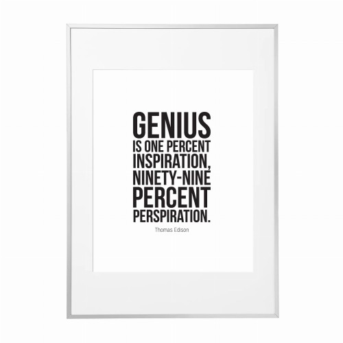 biała rama 50x70cm i 70x100cm z passe-partout