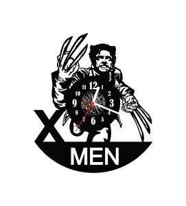 Zegar ścienny z płyty winylowej X-MEN 26.7