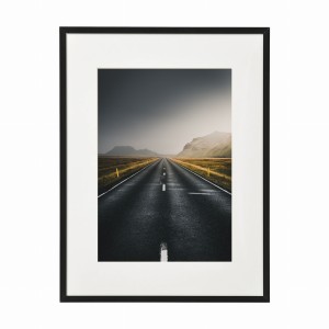 PLAKAT W RAMIE MAŁY - Droga na stepie