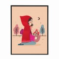 czarna rama 30x40cm i 40x50cm bez passe-partout