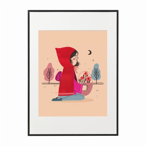 czarna rama 50x70cm i 70x100cm z passe-partout