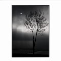 czarna rama 50x70cm i 70x100cm bez passe-partout
