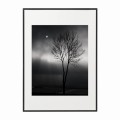 czarna rama 50x70cm i 70x100cm z passe-partout