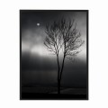czarna rama 30x40cm i 40x50cm bez passe-partout