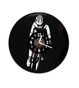 Zegar ścienny z płyty winylowej BIKE 1- 13.9