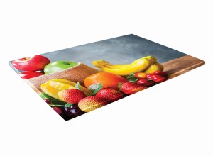 SZKLANA DESKA KUCHENNA 60x20 184c Owoce