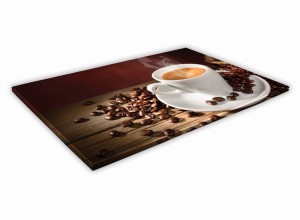 SZKLANA DESKA KUCHENNA 40x30 188b Kawa