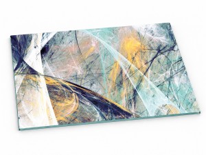 Szklana deska kuchenna do krojenia na prezent 60x20 cm Abstrakcja 001c